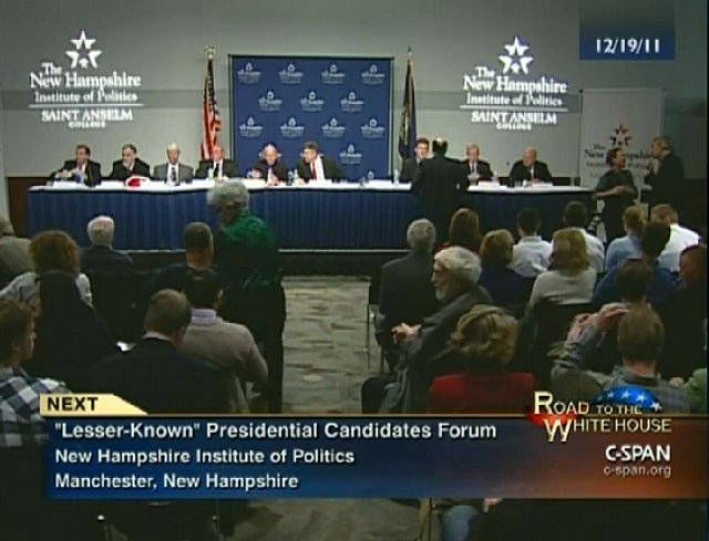 2012 Lesser Known candidates forum