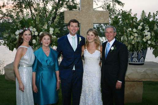 You might also want to check out my Jenna Bush Wedding Day page