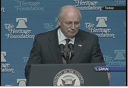 Dick Cheney; May 1, 2003