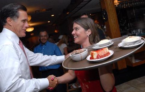 Mitt Romney with future with Zdenka Oblast