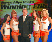 Wayne Root with Hooters Girls